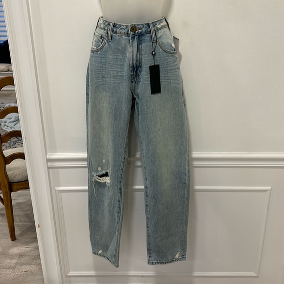 One Teaspoon Kansas Blu Aww Baggies Jeans Size 30 NWT - Picture 3 of 8